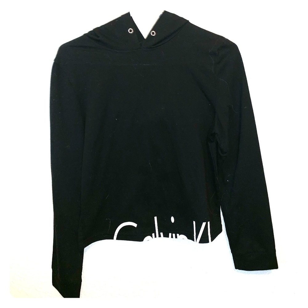 Calvin Klein hoodie crop top